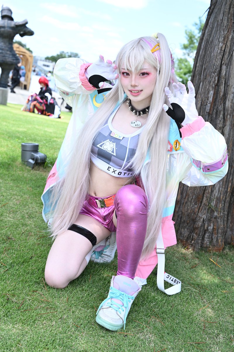 hrs_m_'s tweet photo. NIKKEcosジャッカル

#NIKKEcosplay
#アコスタところざわ https://t.co/wDgAoMX7Qv