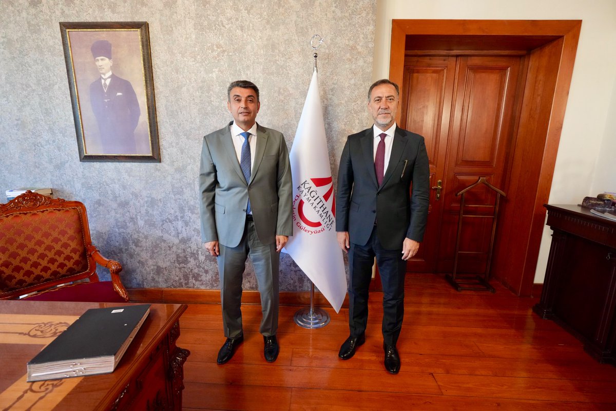 BBvolkanyilmaz's tweet photo. Kağıthane Kaymakamımız Sayın Yüksel Kara’yı ziyaret ettik. Nazik kabulleri ve misafirperverlikleri dolayısıyla Sayın Kaymakamımıza teşekkür ediyorum. https://t.co/xii0rzt6bM
