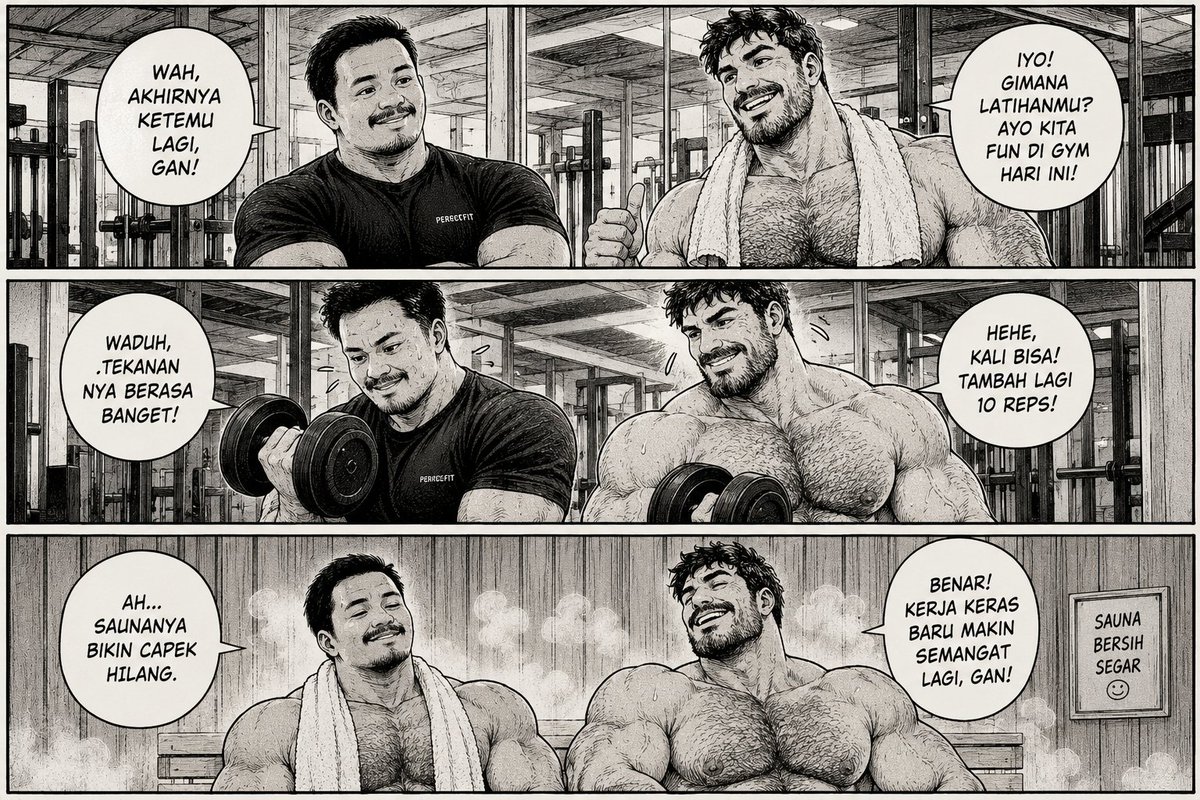 BeefyHor35's tweet photo. #Muscle #Hairy #Hunk #Massive #Bear #Gym #Gay #Bara #Sauna #Manga https://t.co/pphSv1PoEv