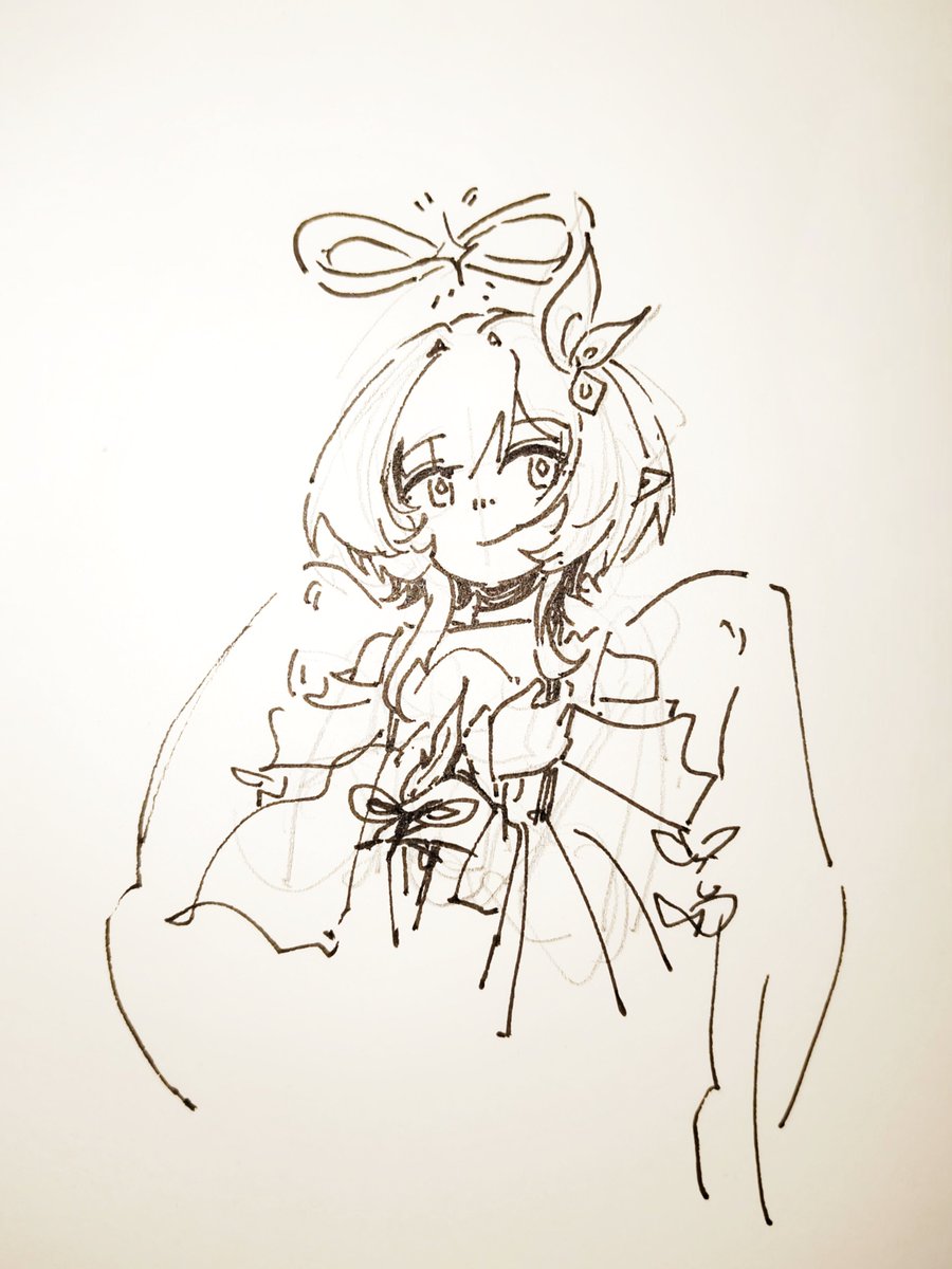 nanoyui3's tweet photo. little angle.
#honkaistarrailfanart #honkaistarrail #cyrene https://t.co/DhYde8ay0S
