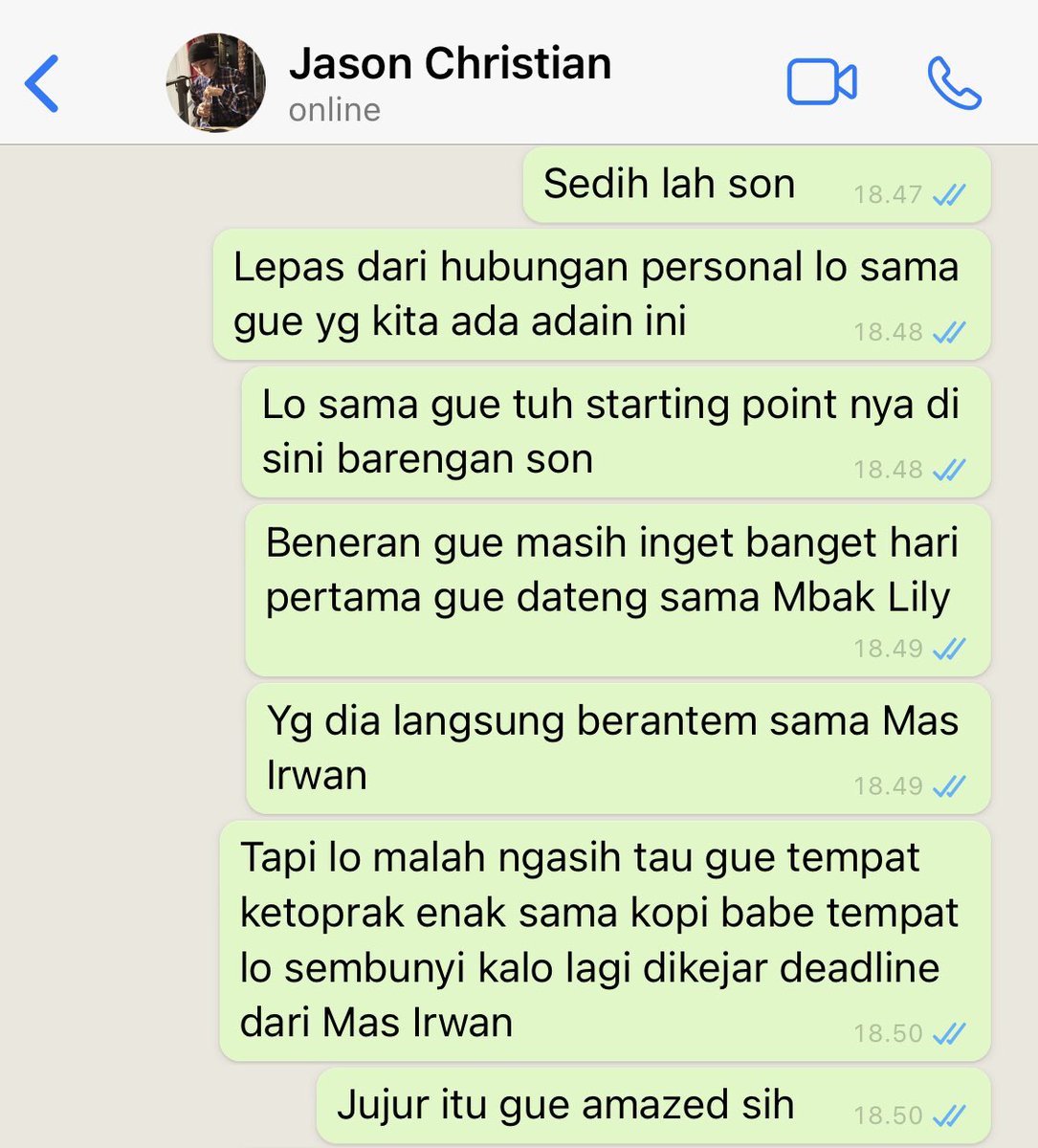 RRubyverse's tweet photo. Kata gue Jason pasti mules https://t.co/CgcRNYKcwX