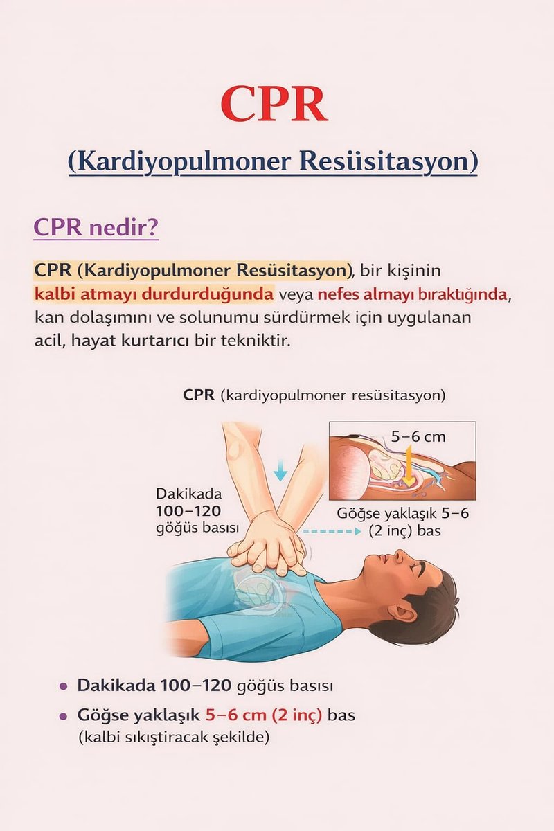 hakanakelma's tweet photo. Kalp Masajı kısa anlatım. Bir yere not edin . Birgün bir yerde lazım olacaktır. https://t.co/yzz5HwuQAI