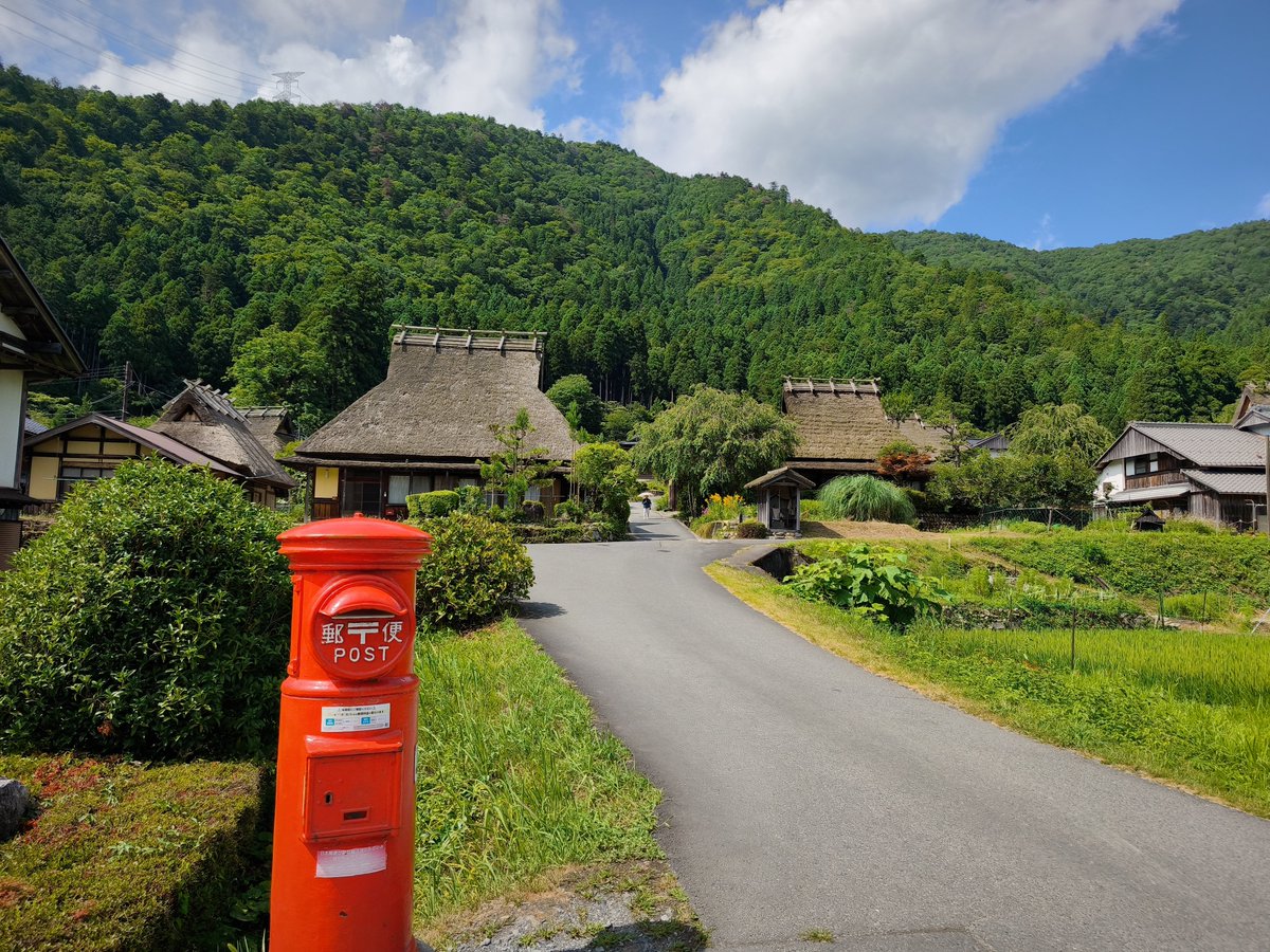 shu_spn's tweet photo. 京都の美山かやぶきの里に行ってきました
ひまわりは終わりかけだったけど、日本の夏を感じてきた https://t.co/s1HMv9rE6w