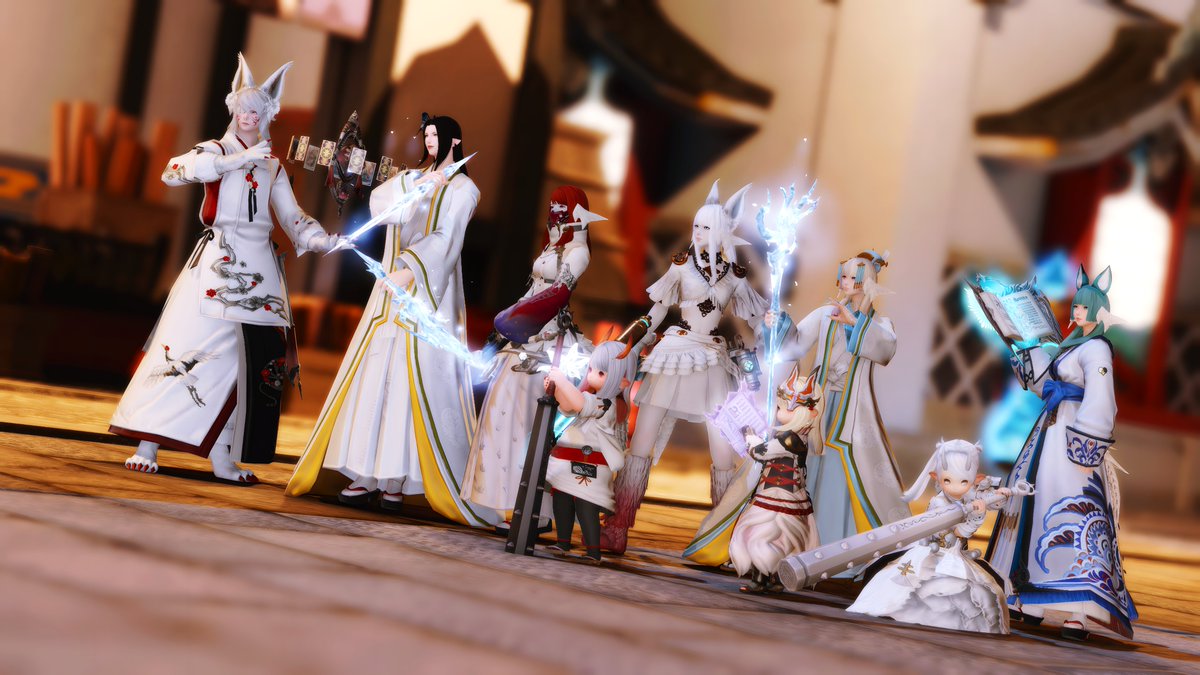 konati___z's tweet photo. 真夏の百鬼夜行！
nookのみんな大集合👻
#nook_cwls #FF14SS https://t.co/9mYF8t4mCn