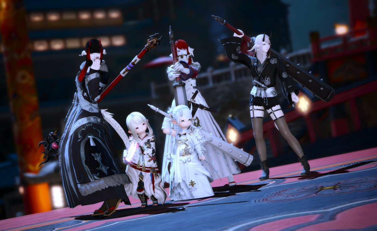 konati___z's tweet photo. 真夏の百鬼夜行！
nookのみんな大集合👻
#nook_cwls #FF14SS https://t.co/9mYF8t4mCn