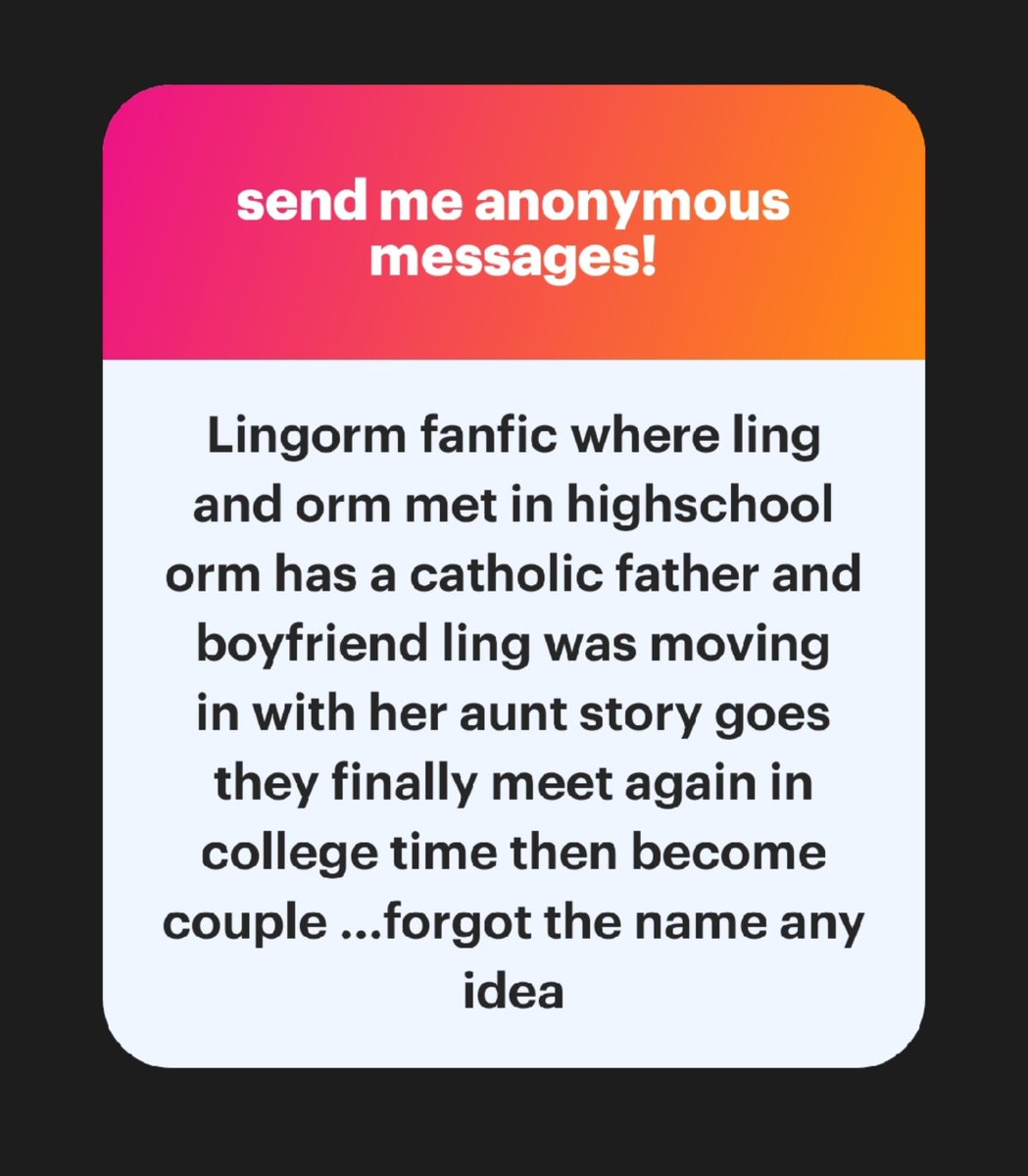 lingormfics's tweet photo. it seems to be Where the church bell rings (ao3) https://t.co/4UEdYAQPh3