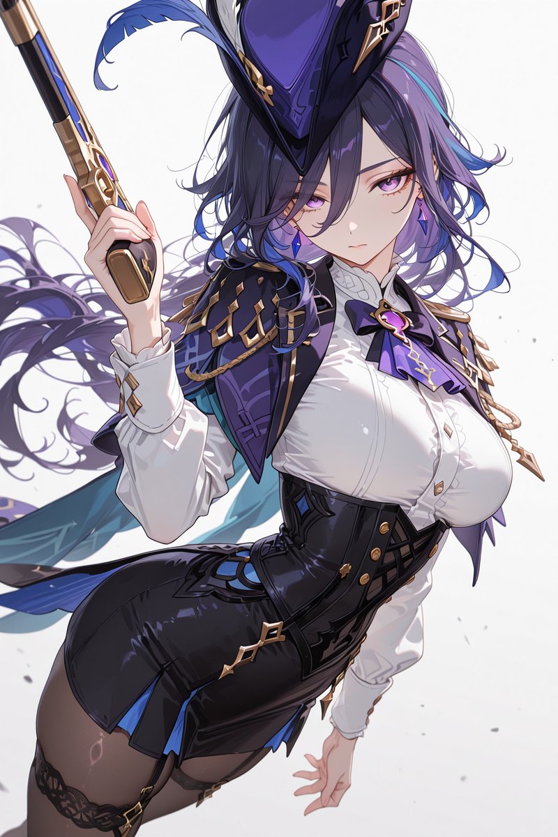 Iroha_Hiiragi_'s tweet photo. 決闘代理人🔫⚡️

#原神 / #GenshinImpact
クロリンデ / Clorinde
AIイラスト / AIart 
SFW illustration https://t.co/9anK0R0d9h
