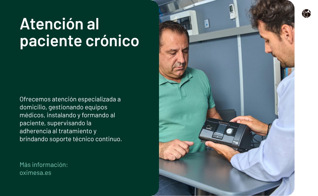 OximesaNG's tweet photo. 📊Más de 2.500 personas se han beneficiado de nuestro #servicio de atención al paciente crónico

Nuestro equipo especializado ofrece instalación, #formación, control y soporte técnico 
 
https://t.co/582lbLBZNt https://t.co/XKzWxcVJgN