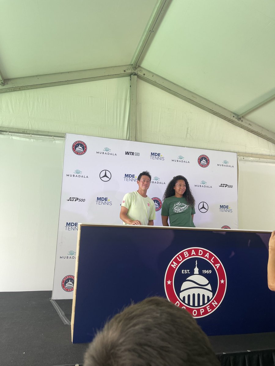 chloemwhunt's tweet photo. Four-time major champion and former world No. 1 @naomiosaka returns to the hard courts at the Mubadala Open in Washington, DC., speaking about mental health, fashion, and more. @WorldTennisMag article here: https://t.co/u5frc9q97A https://t.co/oEDkNy3YWg