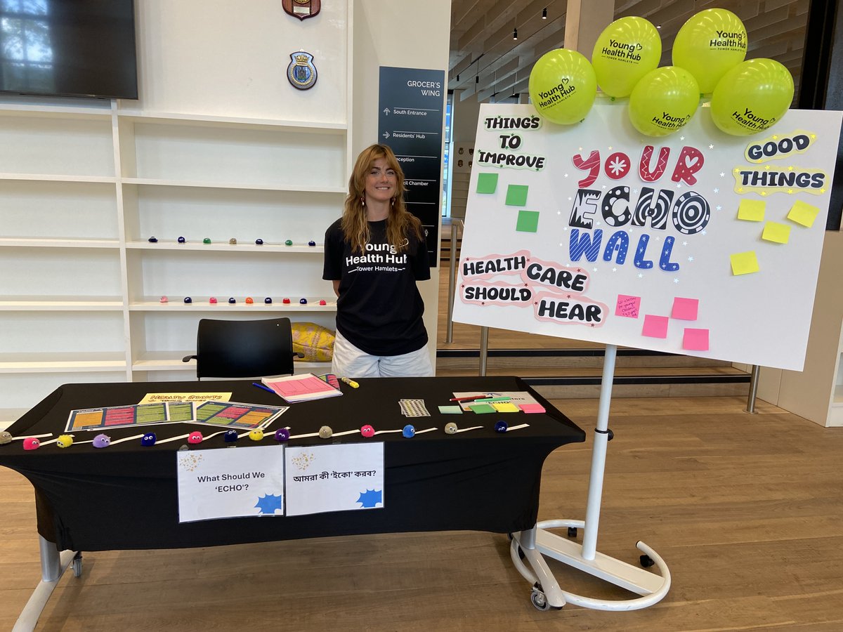 TowerHamletsNow's tweet photo. 🎉 Introducing the Young Health Hub (YHH) – the new name for Tower Hamlets’ public health service for children and young people aged 5–19, co-produced with local young people.
We celebrated at a launch event for the community.
Find out more 👉 https://t.co/1TYFaodBgj https://t.co/S3ylolqo0Q
