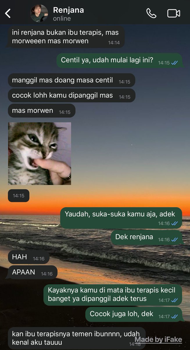 kyougne's tweet photo. owenjana tapi mas &amp; adek :D https://t.co/a2TjzobWD5