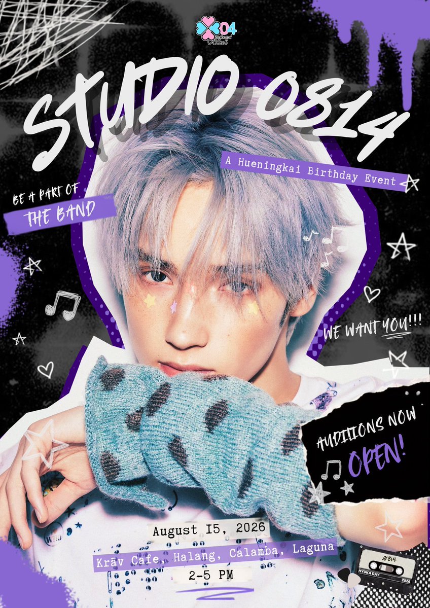 304weekendclub's tweet photo. MOA, awesome news + KIT REVEAL! 🎸🎶

Registration for ★Studio 0814: A Hueningkai Birthday Event★ is extended till July 29!

🎁 REGISTER HERE: https://t.co/KcaKdAjo6D

Plus! MOAs who can't attend the event may now order the kit and help with our Kai charity project! 💜

🛒 ORDER HERE: https://t.co/cue0Xd7WgV

Want to help support our beneficiary (a children's shelter) through direct donations? Please see the donation channels below. 🥹🫶

Thank you, MOA! Let's celebrate Kai's birth month meaningfully together! 💜