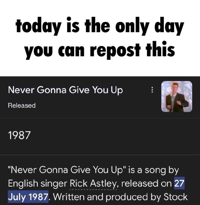 onlydayrepost's tweet photo. You Know da Rules and So Do i https://t.co/I49CSo49sQ