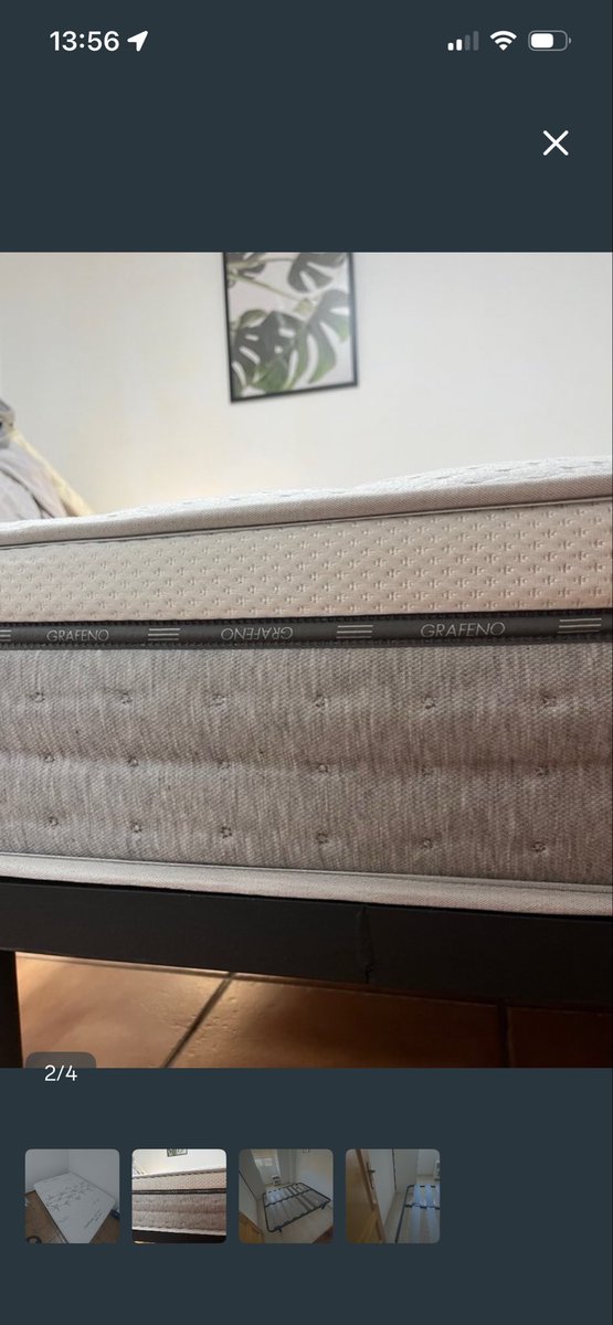 esconbel's tweet photo. se vende Colchon y Somier de 150cm. Está como nuevo, tiene menos de 1 año.
Se vende con urgencia por mudanza.
Precio negociable, 270€. https://t.co/j6S3SmqObP