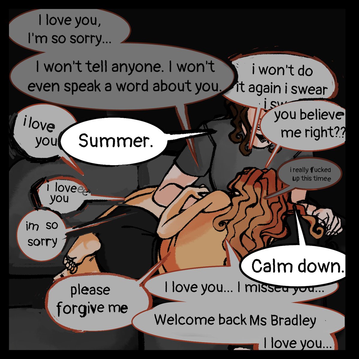 XWhippedComic's tweet photo. ms. bradley's overseas trip #7 : i don't even like dogs (2/2) https://t.co/jSm91fkLbO