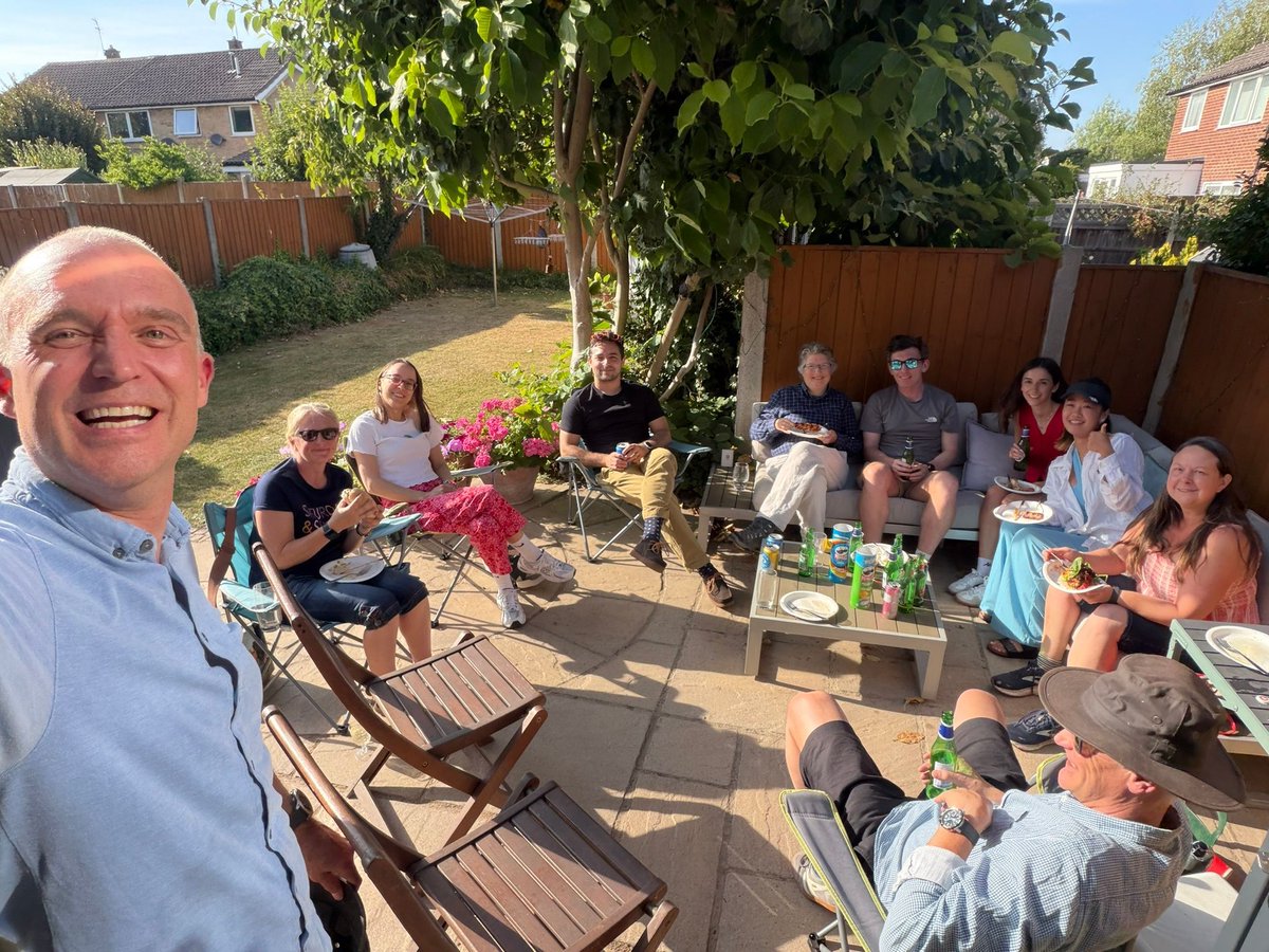 rschconsulting's tweet photo. Another year, another Research Consulting BBQ  

Last Friday the team downed laptops for a couple of hours and fired up the grill for our annual summer BBQ. 🧑‍🍳Rob manned the tongs (no burnt sausages to report), and we swapped spreadsheets for burgers, sunshine, and the usual questionable playlist choices.

It's a small thing, but these moments matter — a bit of time together outside the day job goes a long way. 🌞