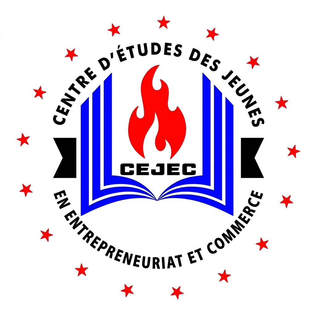 CEJEC019's tweet photo. Comme annoncé par la coordonnatrice générale le 5 mai 2026, le Club des Jeunes Entrepreneurs du Centre (CJEC) devient ce matin le Centre d’Études des Jeunes en Entrepreneuriat et Commerce (CEJEC). De ce fait, nous avons l'honneur de vous présenter le nouveau logo officiel de l'institution.