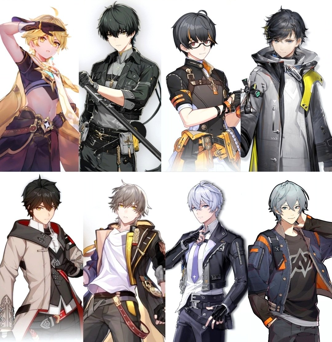 MeiruMoon's tweet photo. Que Aether siga destacando visualmente entre tantos protas de gacha incluso años después de su lanzamiento es resultado de un diseño con una identidad visual clara y bien ejecutada, además que cumple las bases principales de lo que caracteriza un buen diseño de personaje https://t.co/l04lF3oEmq