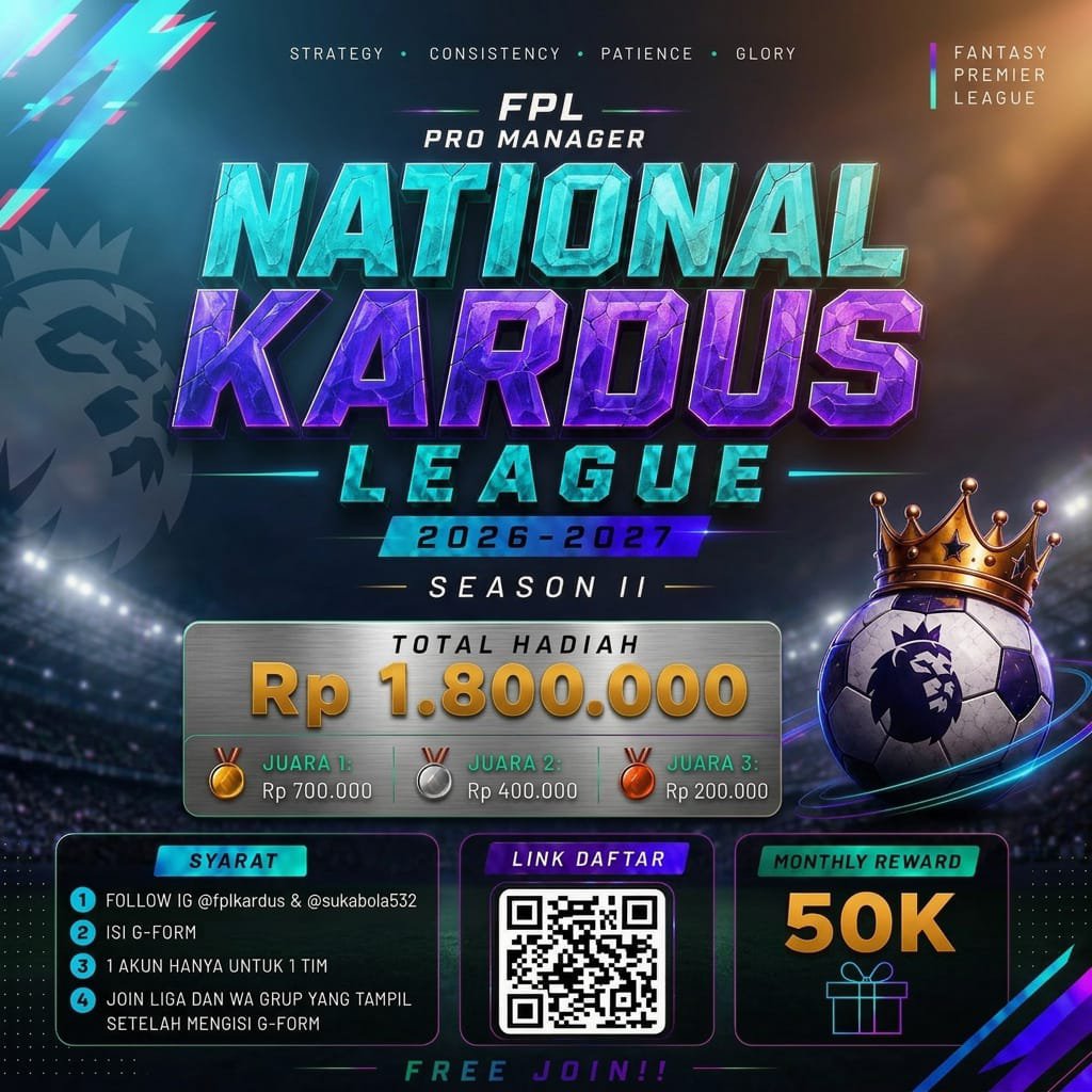 sukabola532's tweet photo. Yooo para manager fpl silahkan ramaikan.. 
Like repost ya dan reply nama Tim kalian

Ijin ramaikan abang2
@pisangij01 @FPL_sieltam https://t.co/eg9DUs9qk8