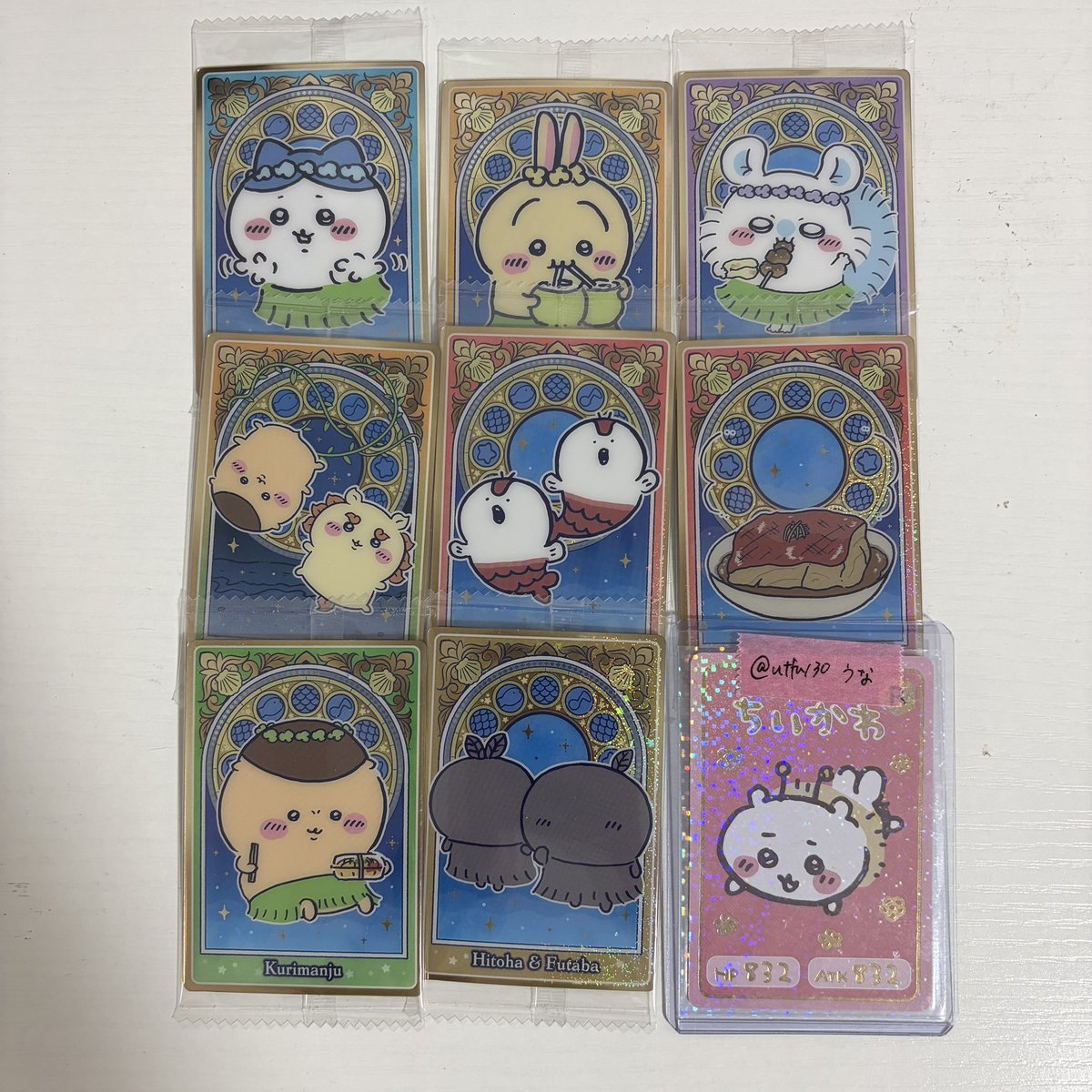 utfu130's tweet photo. 《交換》 ちいかわ 映画 ウエハース

譲🎀 ハチワレ うさぎ 栗まんじゅう シーサー 人魚 ヒトハ フタバ シークレット

求🎀画像２枚目または同異種ちいかわ＞定価+送料(纏めての方優先)

レアの場合比率違い可
梅田手渡しもしくは郵送にて交換希望

検索からでもお気軽にお声がけ下さい。 https://t.co/A7ORbdxlPk