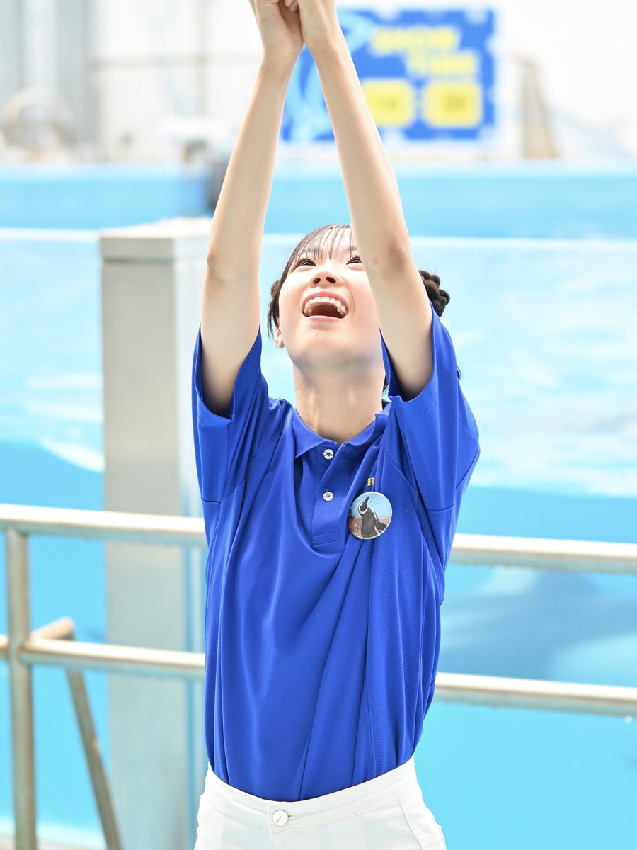 nabcame's tweet photo. 2026年7月26日(日)
ジャンピンライブ✨
【🐬のとじま水族館🐬】

北島咲さん✨
とびっきりの可愛い笑顔です😆🌈

#石川元気応援隊ジャンピン #ジャンピン #北島咲 #のとじま水族館 https://t.co/5Pp6tO5WIl