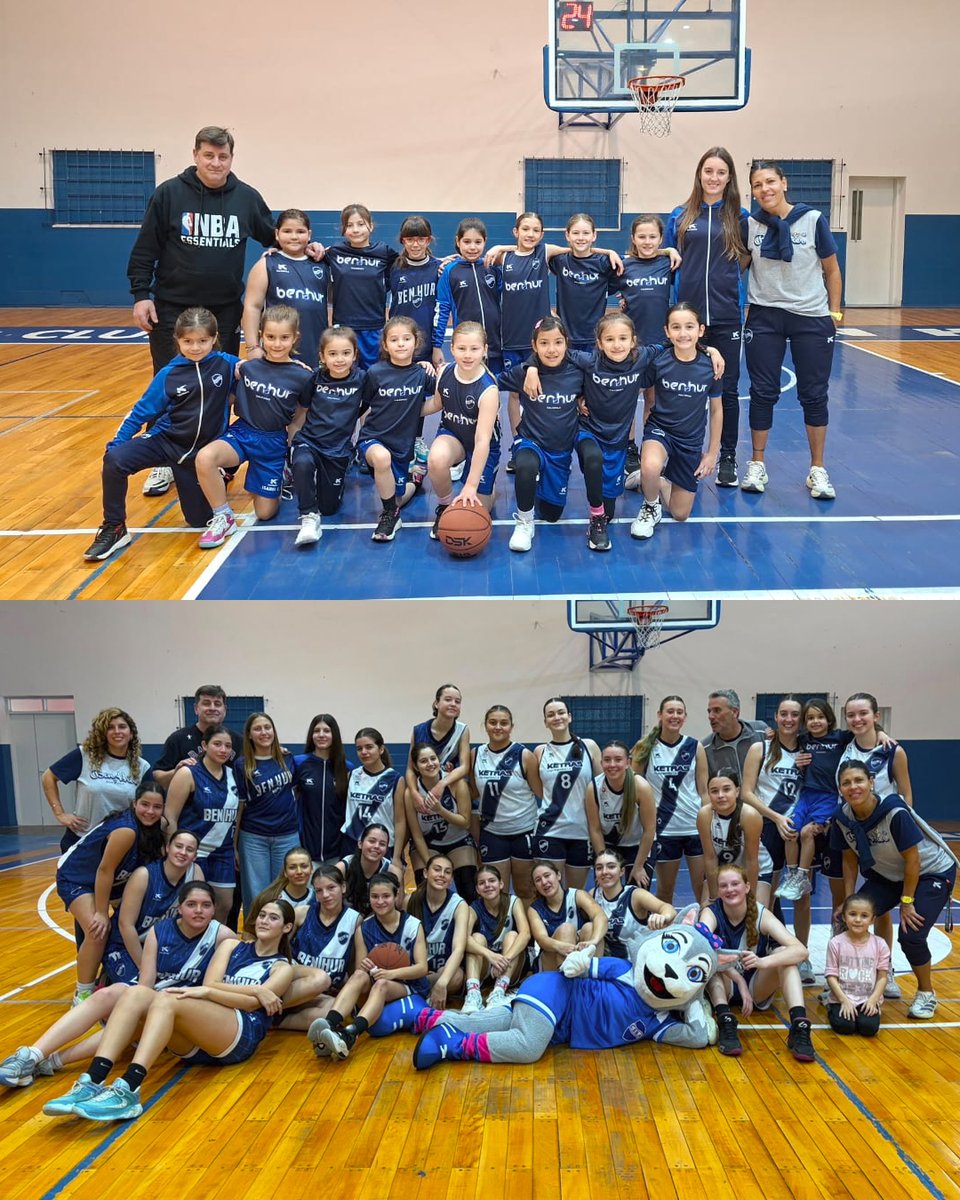 clubbenhur's tweet photo. 🏀 #FormativasARB. Este sábado, las #Lobas disputaron una nueva fecha del torneo local. En el Estadio “17 de Junio”, #BenHur recibió a Racing de San Cristóbal. También jugaron las #Lobitas de U9.
👍 U11 34-29
👍 U15 58-28
👍 U17 58-32
#VamosBenHur 🔵⚪🔵 https://t.co/r0jQChbijz