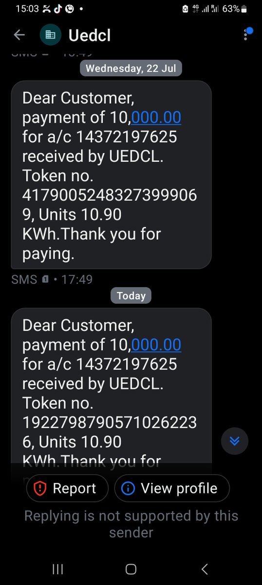 UwaweE's tweet photo. Dear @UEDCLTD how much are you selling me unit https://t.co/3Duxq6LGMX
