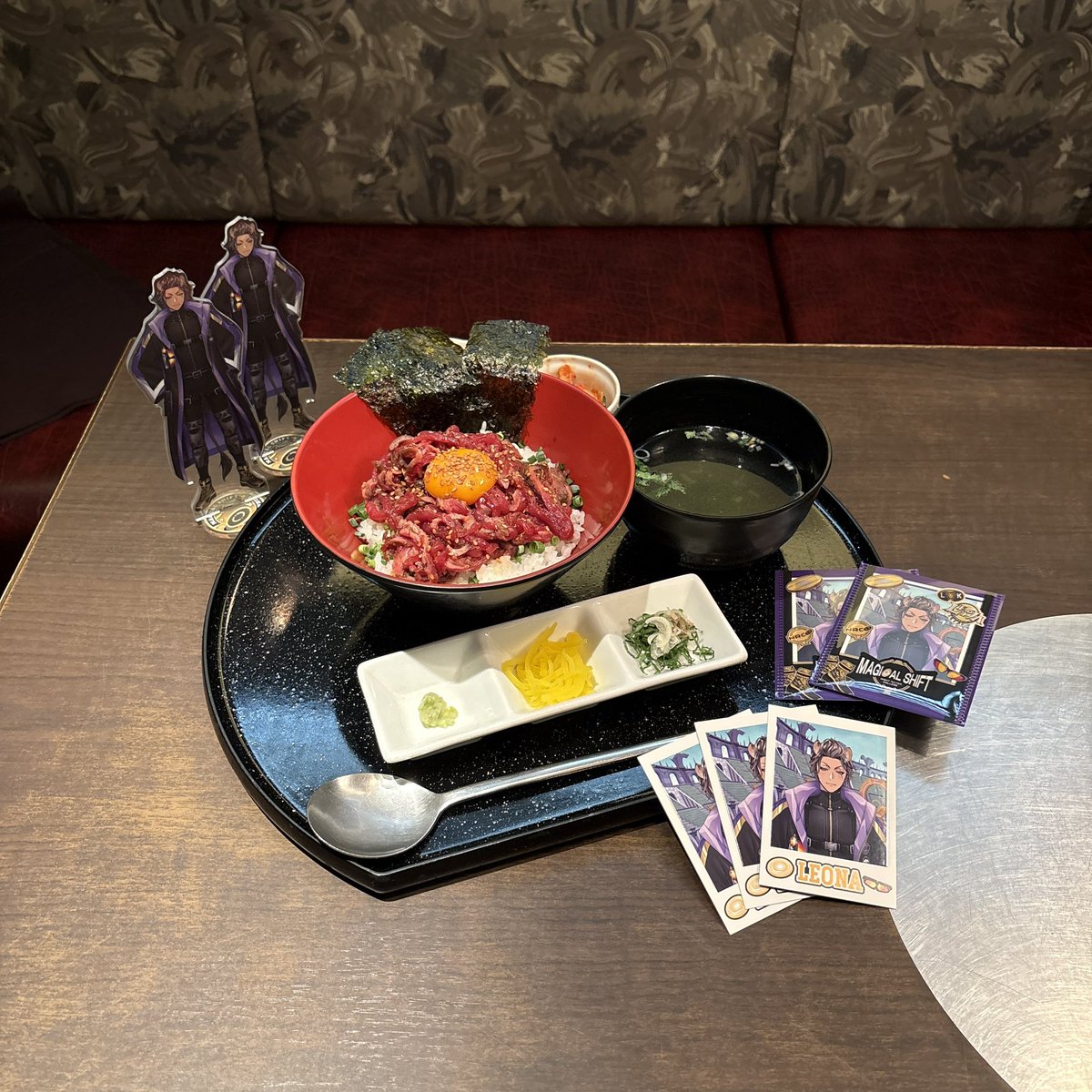 leo7king27's tweet photo. 加工できてないけどレオナ誕生日おめでとうってことで当日はお肉いったよ🎶 https://t.co/T2N8K3bfyP