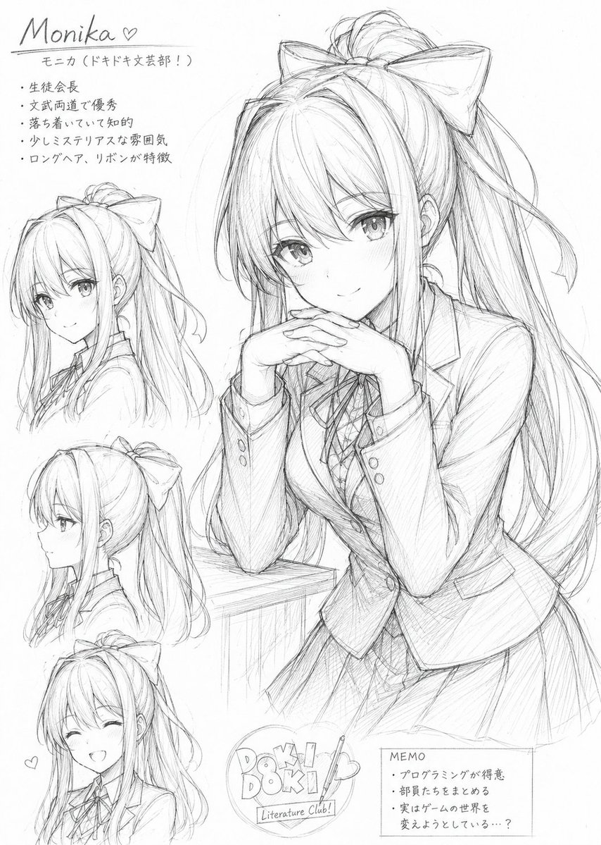 Occillo_001's tweet photo. #DDLC #Monika https://t.co/vIgMzITE5H