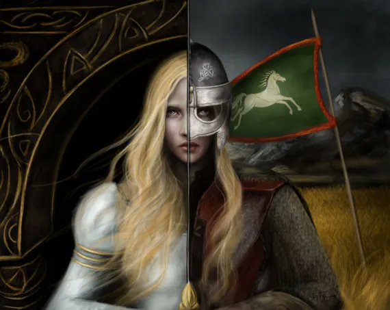 PaulDeane3's tweet photo. The Choices of Lady Eowyn, A Tolkien fan poem by Zdenka
Long have I waited, lingering silent,
my stride shortened · to steps that faltered,
in bitter silence · biting back words,
sought by a craven · with crooked mind...
#tolkien #jrrtolkien #lotr #eowyn #specfic #fanfic #poetry https://t.co/2ETPzCN8O2