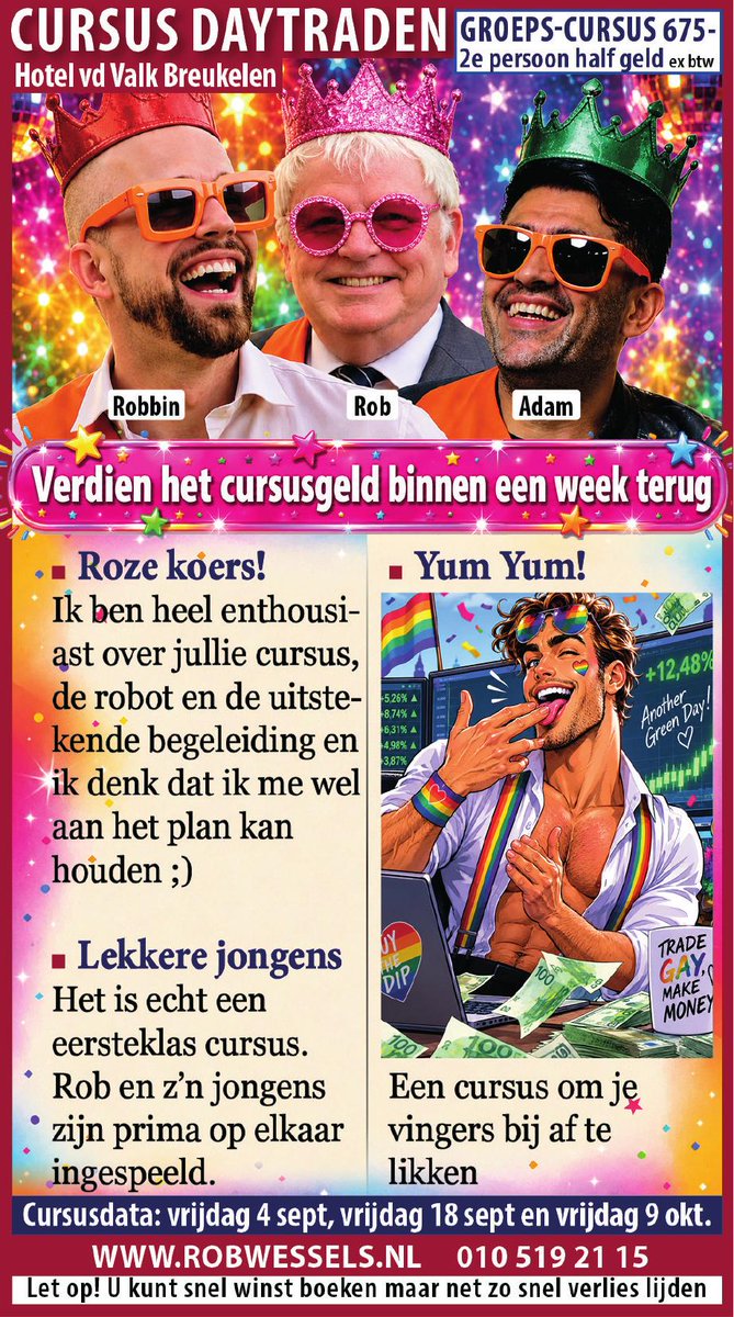 theRobWessels's tweet photo. #robwessels #daytraden #daytrading #cursusdaytrading #cursusdaytraden #cursus #daytrading #cursus #daytraden #aandelen #beurs #aex #dax #opties #beleggen #ayden #aegon #ahold #akzonobel #arcelormittal #asm #asml #asr #dsm #heineken #imcd #ing #kpn #nn #philips #prosus #randstad https://t.co/GKjNEPxAUm