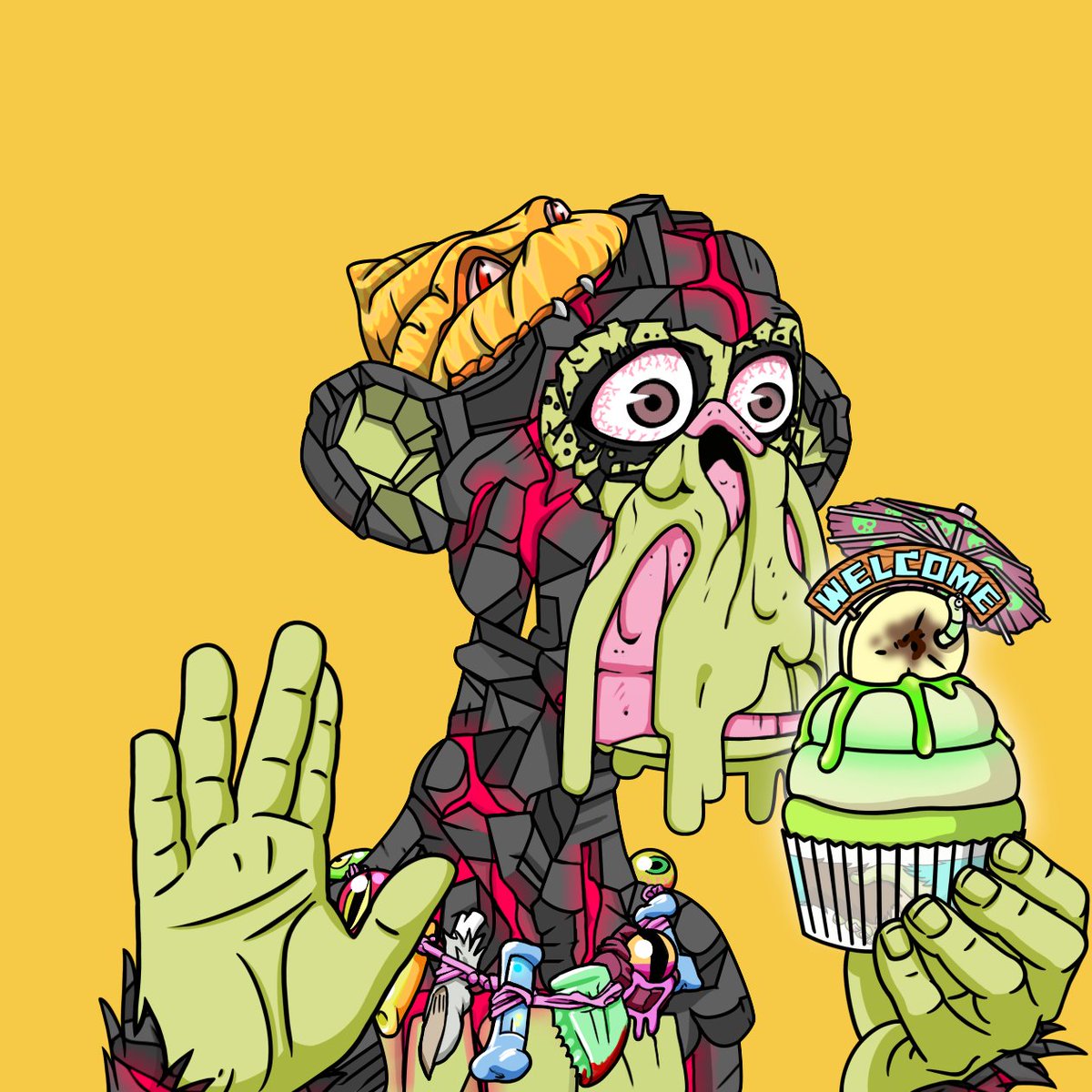 WelcomeApes's tweet photo. Happy Mutant Monday!

Have you had a chance to welcome some of the @BoredApeYC's newest MAYC members?

Let's give it up for @GoldFeatha, @Z33Fi, @gamblewithlife and @MrsJayVegas246.

These Mutants are INSANE. https://t.co/5hFeuOxPbT
