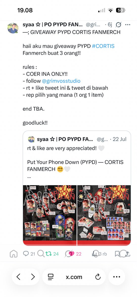 95minusone's tweet photo. @grimvosstudio all rules done!! mau keychain ver 6 james!! wml 😘 https://t.co/Ryo0aHON2m