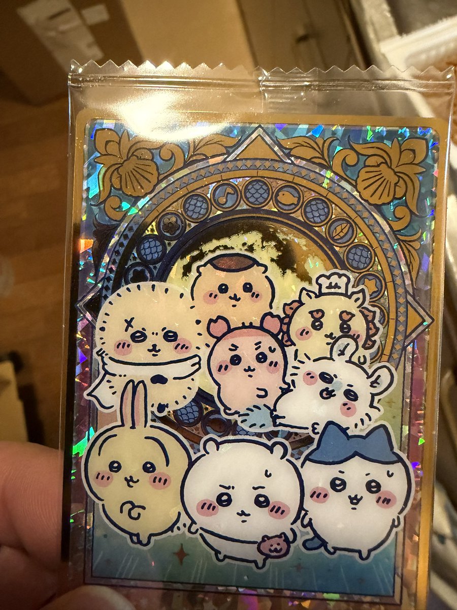 ADhaTAlove's tweet photo. ちいかわウエハース買ってみたけどこれ当たり？？ https://t.co/Foe15iSXXt