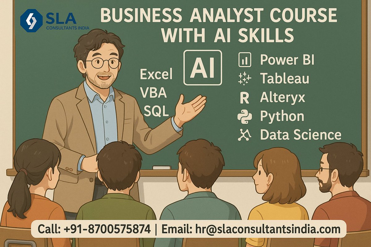 LearningSla's tweet photo. SLA Consultants India Offers You Best Business Analytics Training Course in Delhi NCR with IBM Certification and Placement Support. For more details visit here at :

https://t.co/oGjvUHOWNM

https://t.co/7Ti2mObG77 https://t.co/nN1bIm9nJE