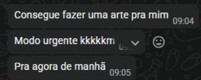 microversonerd's tweet photo. A pessoa chega no meu privado com uma dessas as 9 da manhã de uma segunda. Sério vei, a galera acha que PJ é bagunça. De verdade, só porque você atende fora do CLT não quer dizer que você está livre a Deus dará não vei. 

Eu teria vergonha de mandar algo assim pra alguem https://t.co/bg3IrFJlwv