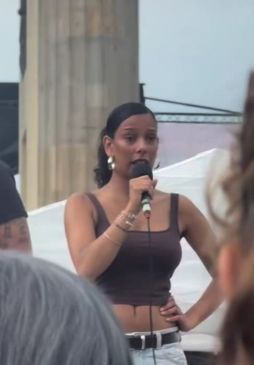 CatholicArena's tweet photo. GERMANY 🇩🇪 

A speaker at the Berlin Vigil for the terrorist attack at the Pride Parade has expressed disappointment that the killer was a Muslim named Abdul 

The speaker told the crowd that she had 'hoped that the killer was a 'white Christian' https://t.co/QeA2hYWmfC