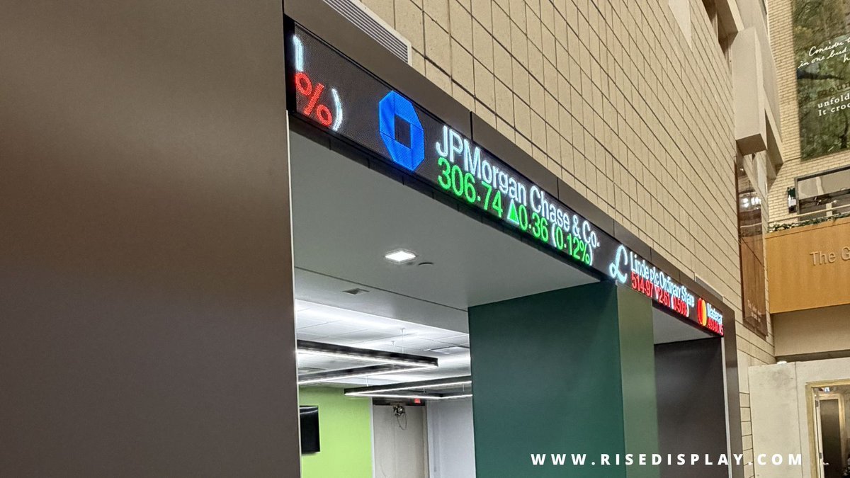 risedisplay's tweet photo. Cleveland State University 64 Pixel Finance Ticker.
@cle_state 
#riseticker
See more ticker install photos at https://t.co/x3rLXfWc6d https://t.co/S5i4gEWH6A