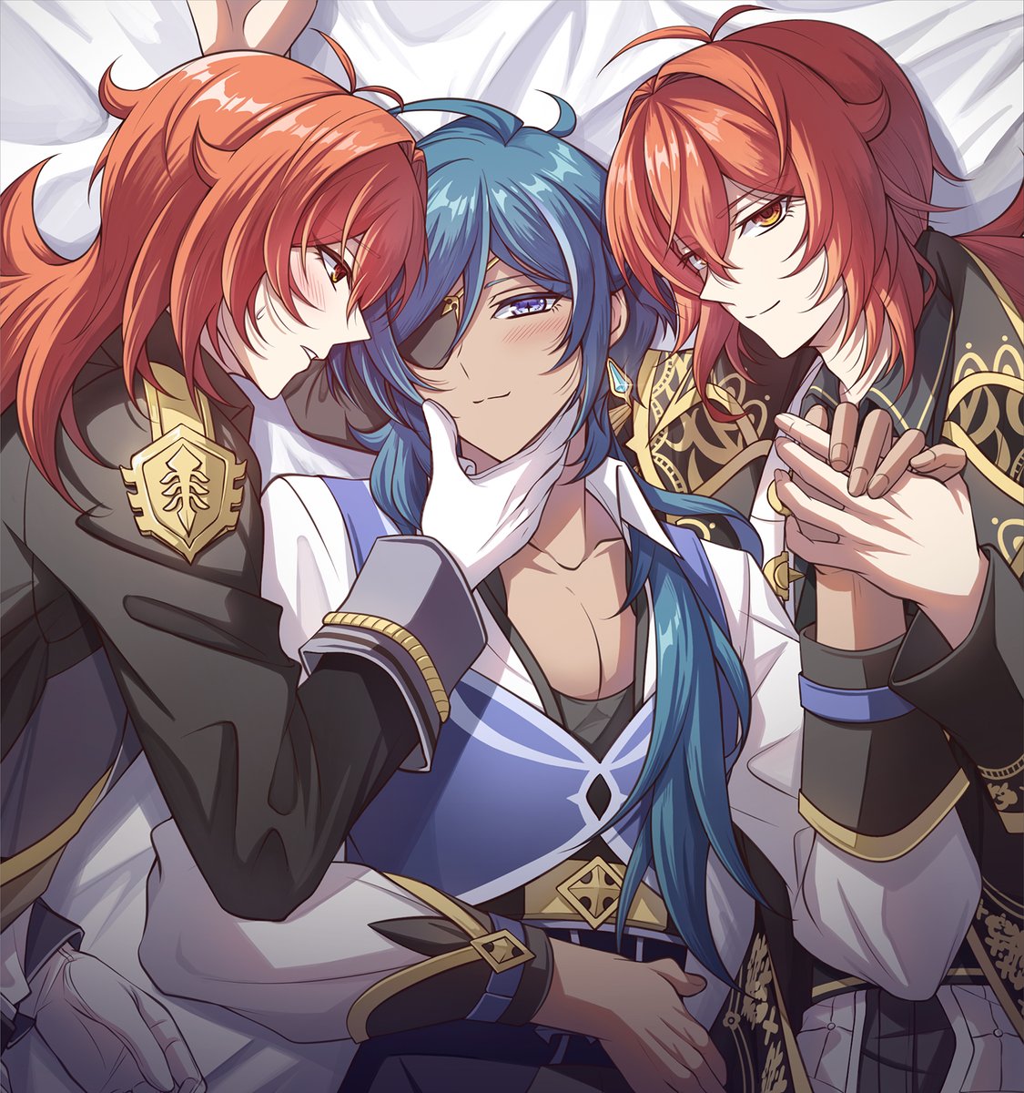 aono_ast's tweet photo. 新刊表紙（🔥＆🔥×❄）
ディルガイ / luckae https://t.co/VfPIpLwN9r