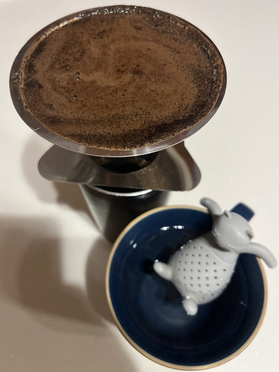funfundiybear's tweet photo. 今日のこーひーぶれいく
コーヒー メタルフィルター
ホッと一息 デカフェ
べあぐらフォト https://t.co/8c5Pzn24C2
