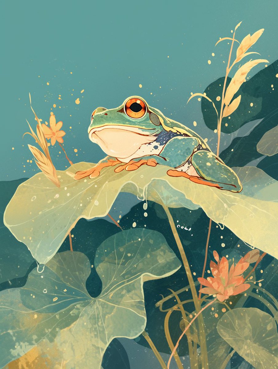 6gi7_Aiart's tweet photo. 🐸シリーズ 2 https://t.co/BJ9u9Vuvjc