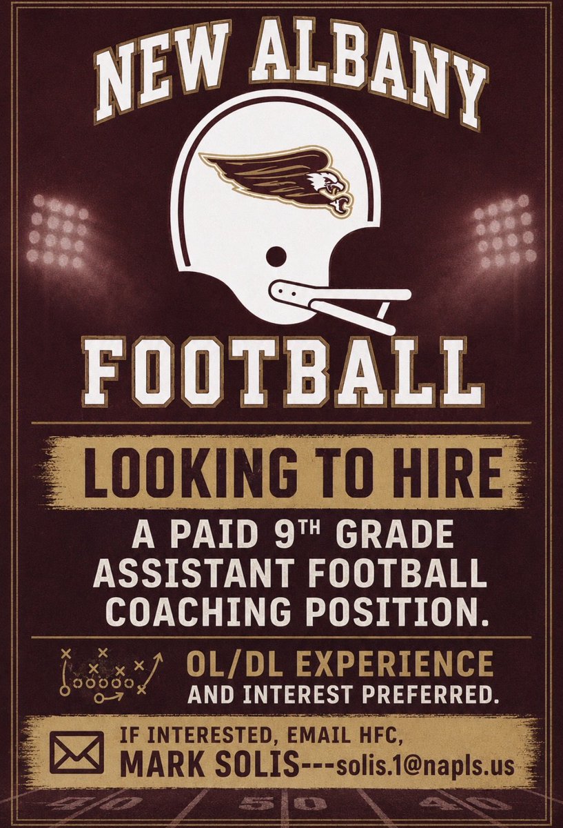 solishsfbcoach's tweet photo. @napls_athletics @NewAlbanyFB https://t.co/FfyPlTMl27