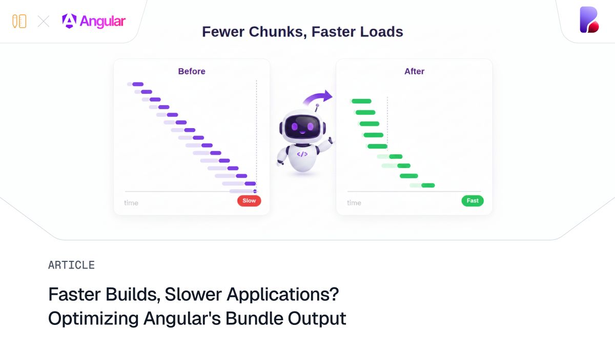 PushBased's tweet photo. 🚀 𝗙𝗮𝘀𝘁𝗲𝗿 𝗿𝗲𝗹𝗲𝗮𝘀𝗲𝘀 𝗱𝗼𝗻'𝘁 𝗮𝗹𝘄𝗮𝘆𝘀 𝗺𝗲𝗮𝗻 𝗳𝗮𝘀𝘁𝗲𝗿 𝗽𝗿𝗼𝗱𝘂𝗰𝘁𝘀.

Most engineering leaders invest heavily in improving developer productivity—and rightly so. Faster build pipelines mean quicker feedback loops, shorter release cycles, and lower engineering costs.

⚠️ But there's a hidden trade-off.

Some build optimizations can unintentionally increase the work the browser has to do, slowing down the experience for your users. That means the gains inside your engineering organization can come at the expense of customer experience.

📊 In our research, we found that a build configuration optimized for speed nearly 𝗱𝗼𝘂𝗯𝗹𝗲𝗱 𝗽𝗮𝗴𝗲 𝗹𝗼𝗮𝗱 𝘁𝗶𝗺𝗲 in a real-world scenario—without adding more application code.

💡 𝗧𝗵𝗲 𝗹𝗲𝘀𝘀𝗼𝗻?

Engineering productivity and runtime performance should be treated as complementary business metrics—not competing priorities.

Our latest article explains where this trade-off comes from, how to identify it in your applications, and how to optimize for both developer velocity and user experience.

🔗 𝗥𝗲𝗮𝗱 𝘁𝗵𝗲 𝗮𝗿𝘁𝗶𝗰𝗹𝗲: https://t.co/9NRddI7igO

#EngineeringLeadership #CTO #SoftwareArchitecture #Angular #WebPerformance