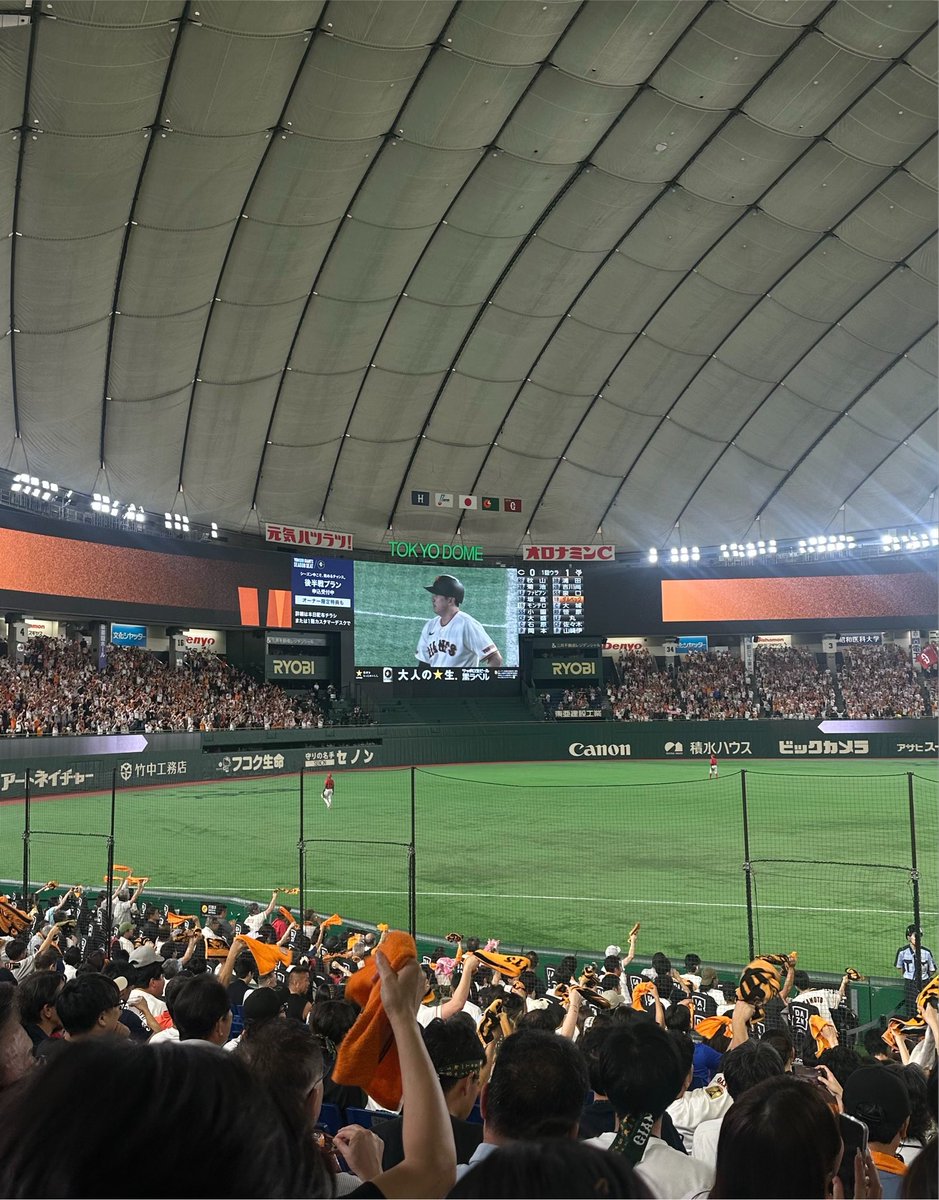 ren__h09's tweet photo. そういえば先週野球観戦してきた⚾️🍺 https://t.co/GU5wGZLa7w