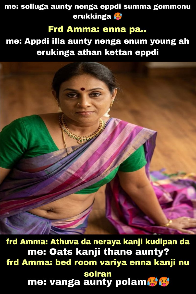 fixed67's tweet photo. Yen frd Amma eppdi than eruppa sema katta 🥵 https://t.co/tx2naRqVFe