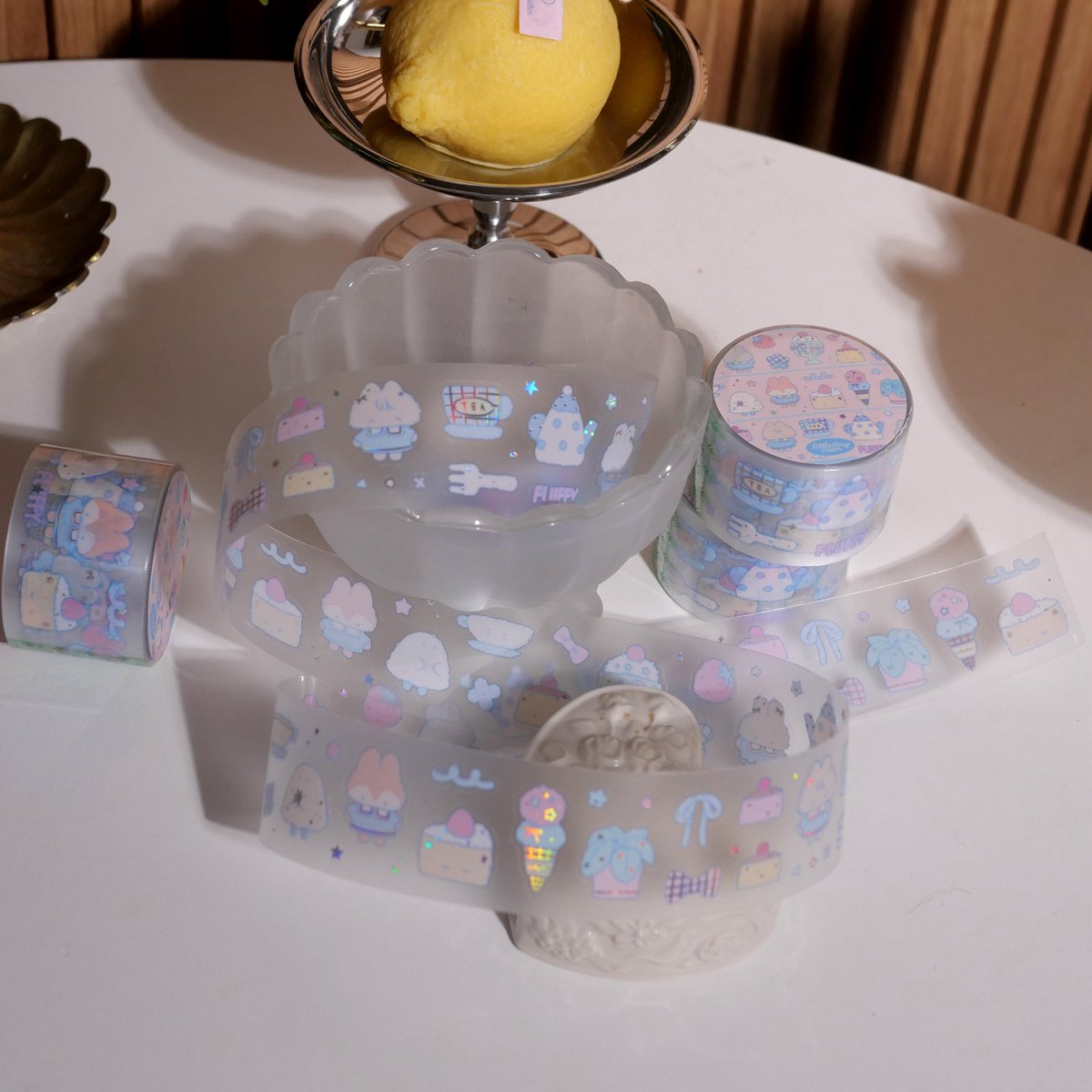 acooroom's tweet photo. fluffy fluffy kisscut tape https://t.co/XV4L0eMr4Y