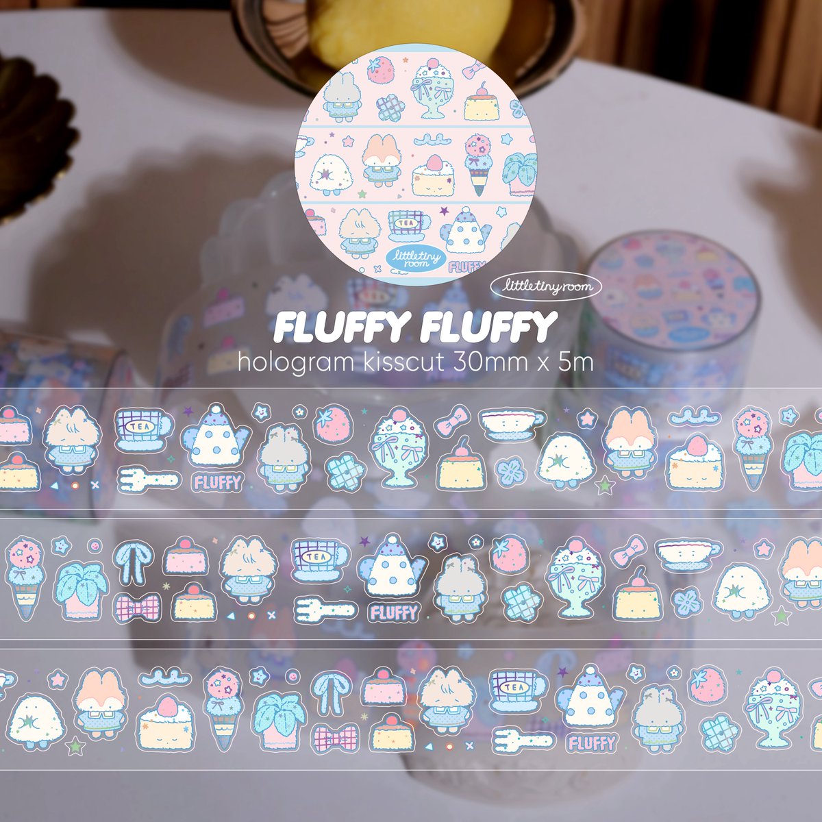 acooroom's tweet photo. fluffy fluffy kisscut tape https://t.co/XV4L0eMr4Y