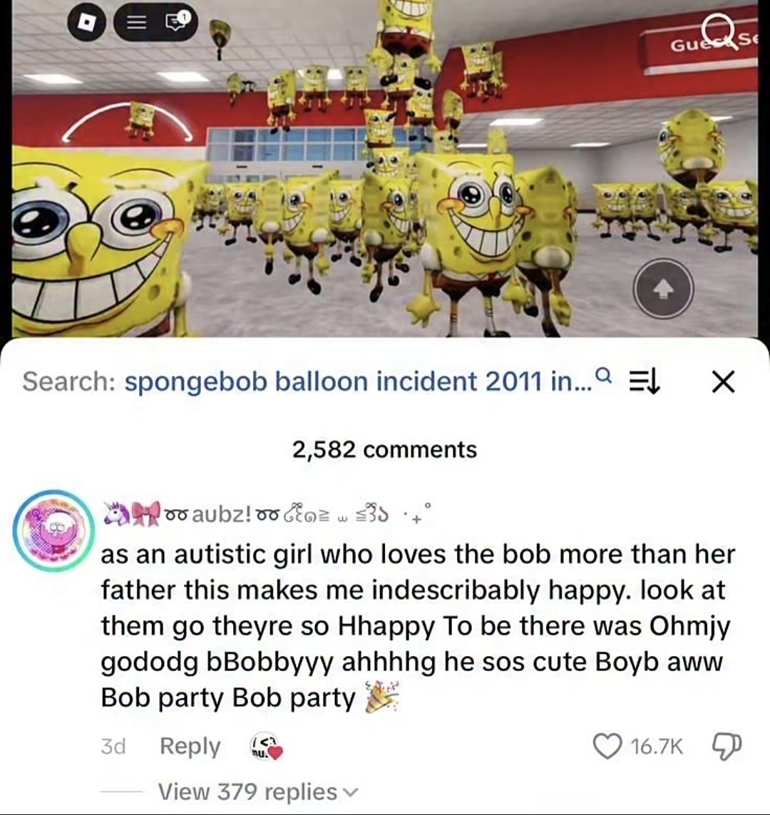 lyrictheworld's tweet photo. That one orbit who doesnt play about spongebob https://t.co/fiOIcUGYgx