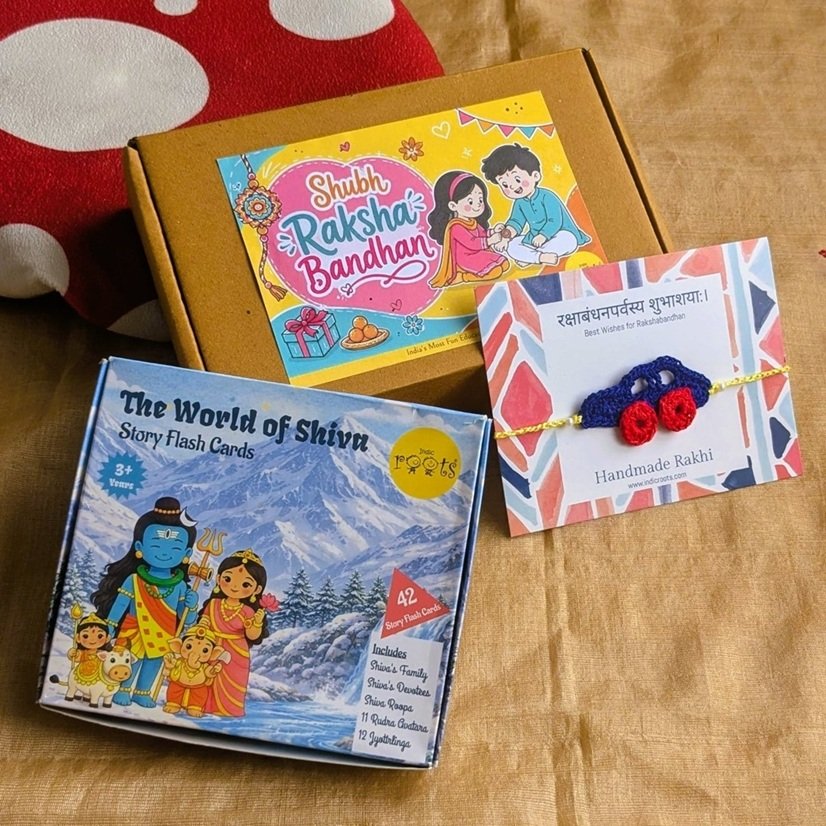 indicroots8's tweet photo. Curious about these Indic Rakhi Kits for little ones?🩵

Check out now at https://t.co/KJIMpioYlF

#rakhi 
#kidsrakhi
#shivaflashcards
#monday 
#omnamahshivaay https://t.co/fYFiquVKd0