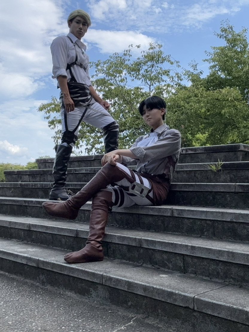 WrwOTcLTtKBolXM's tweet photo. cos/進撃の巨人 AOT

リヴァイ➞@10ichi01 

 #アコスタ万博
 #アコスタ万博夏まつり https://t.co/3Ig1QCQecW